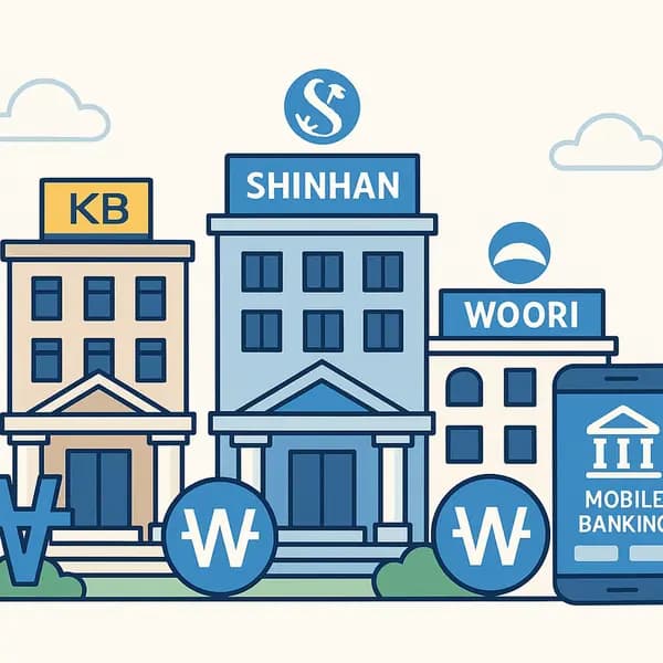 Korean banks and banking services
